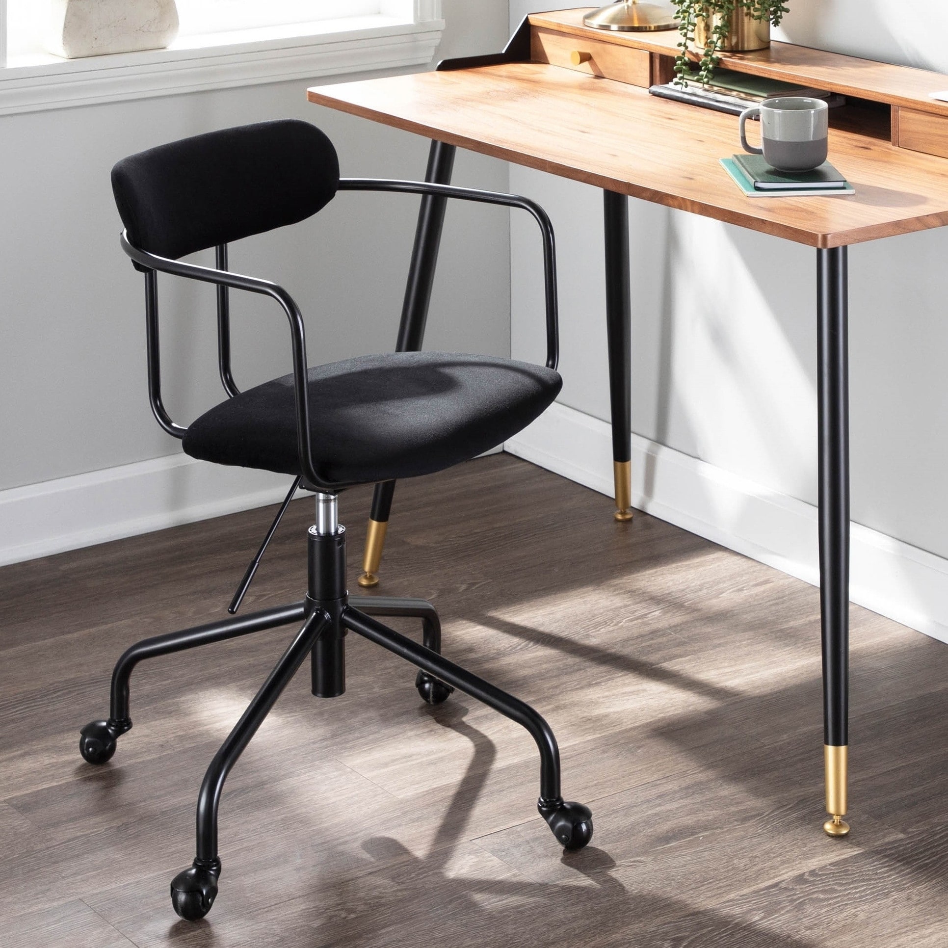 Carson carrington gallivare velvet task chair clearance