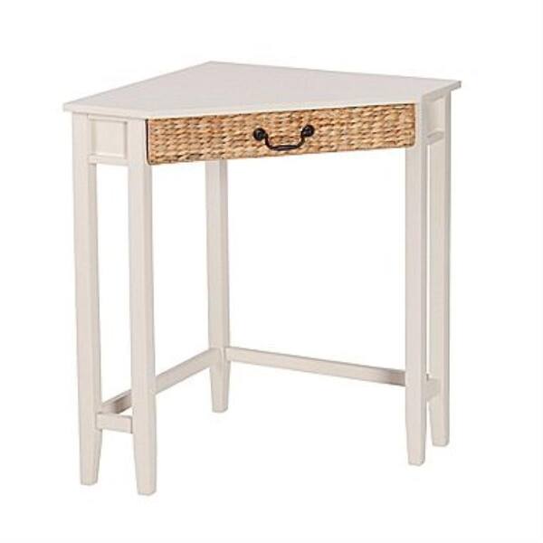 Shop Southern Enterprises Ho6742 Panama Corner Desk White Free