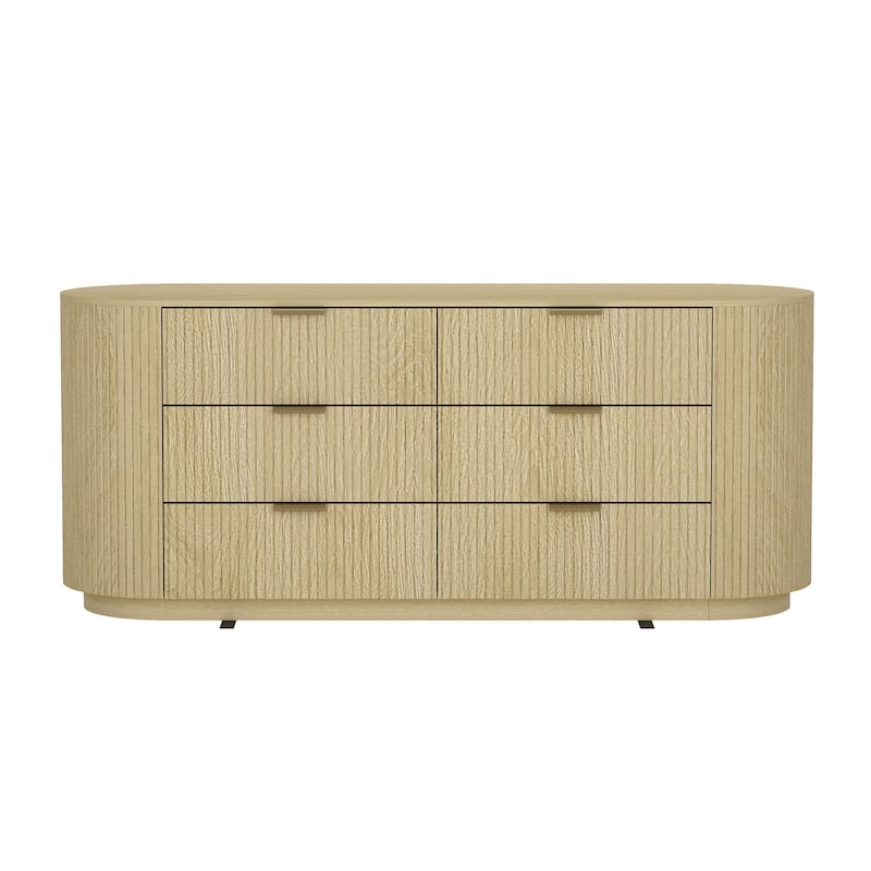 Manhattan Comfort Olivia 71" Dresser (6-Drawer)