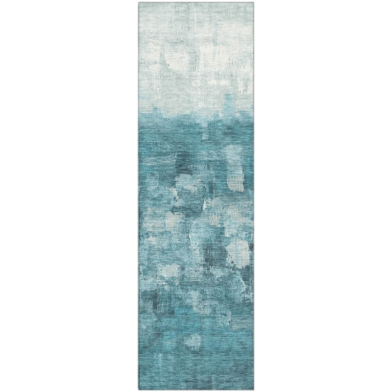 Premium Washable Super Soft Ombre Brushstrokes Mayfield Rug