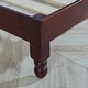 preview thumbnail 5 of 6, MUSEHOME 12 Inch Wood Bed Frame Elegant Style Eliminates, Espresso Finish