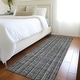 preview thumbnail 70 of 132, Premium Washable Super Soft Stripe Ombre Mayfield Rug Gray - 2'3" x 7'6"