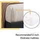 preview thumbnail 20 of 59, alazyhome Upholstered Platform Bed Frame with Button Tufting Headboard