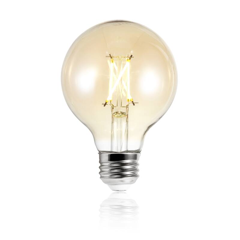 Light Society Set of 4 Niva G25 LED Filament Light Bulbs