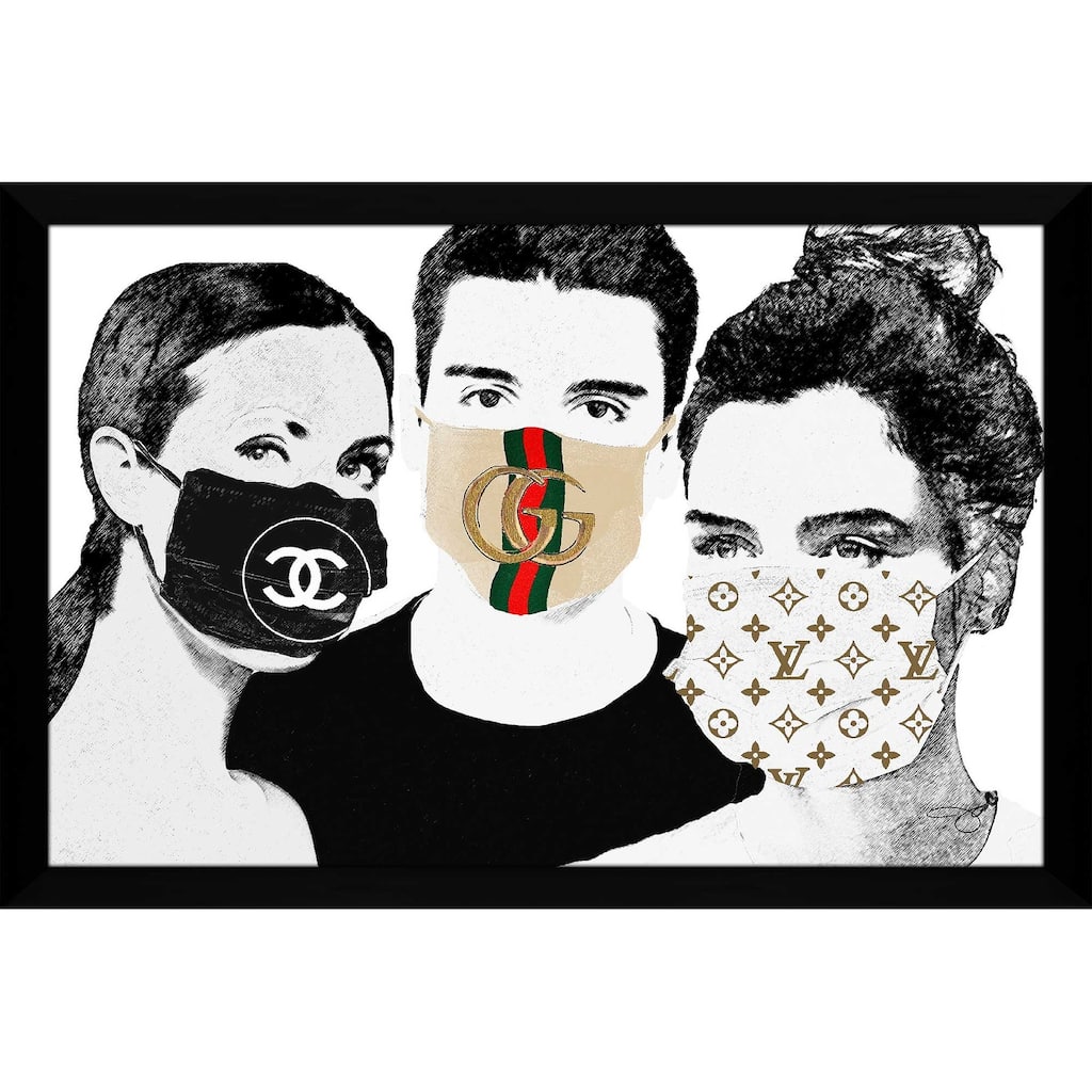 "Masked Couture" by Jodi Print on Acrylic