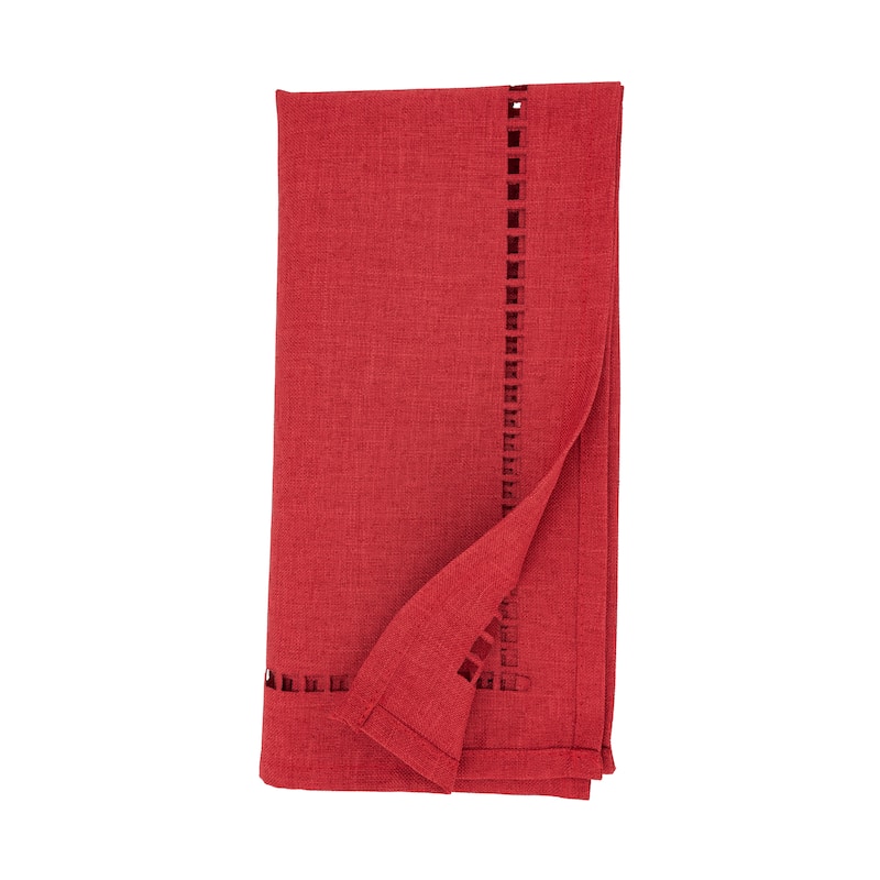 Laser-Cut Hemstitch Napkin (Set of 4)