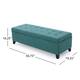 Mission Tufted Fabric Storage Ottoman Bench by Christopher Knight Home - 50.50"L x 18.75"W x 16.00"H