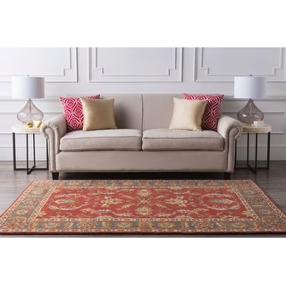 Artistic Weavers Coliseum Hand Tufted Traditional Border Wool Area Rug