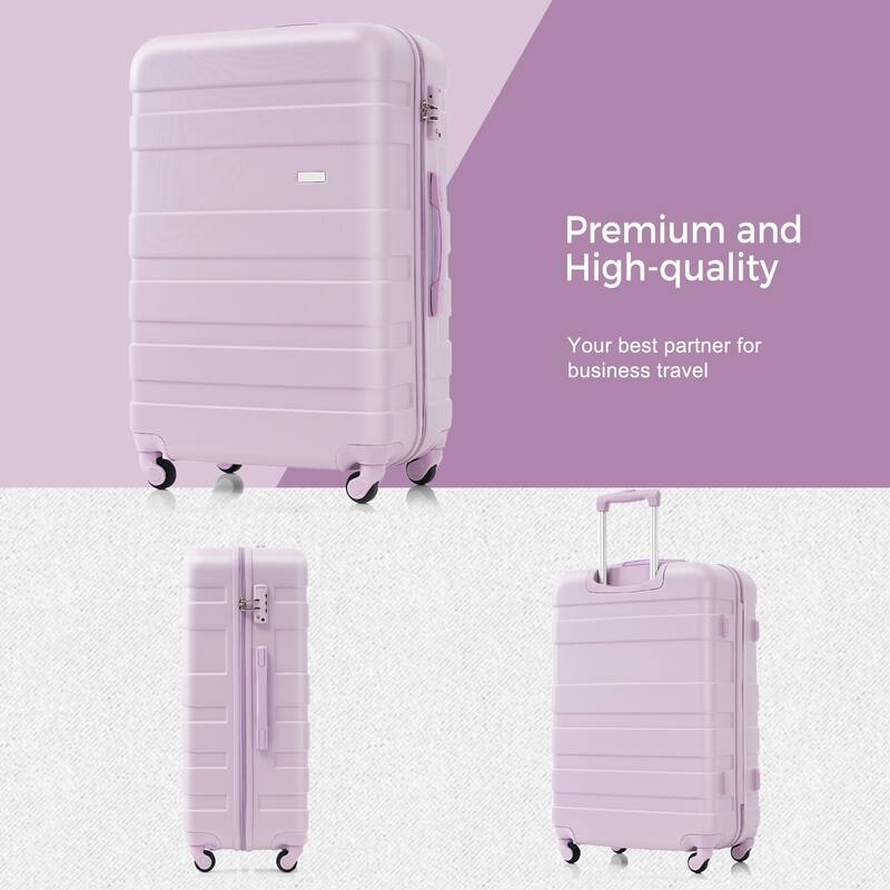 3PCS ABS Hardshell Luggage Sets with TSA Lock