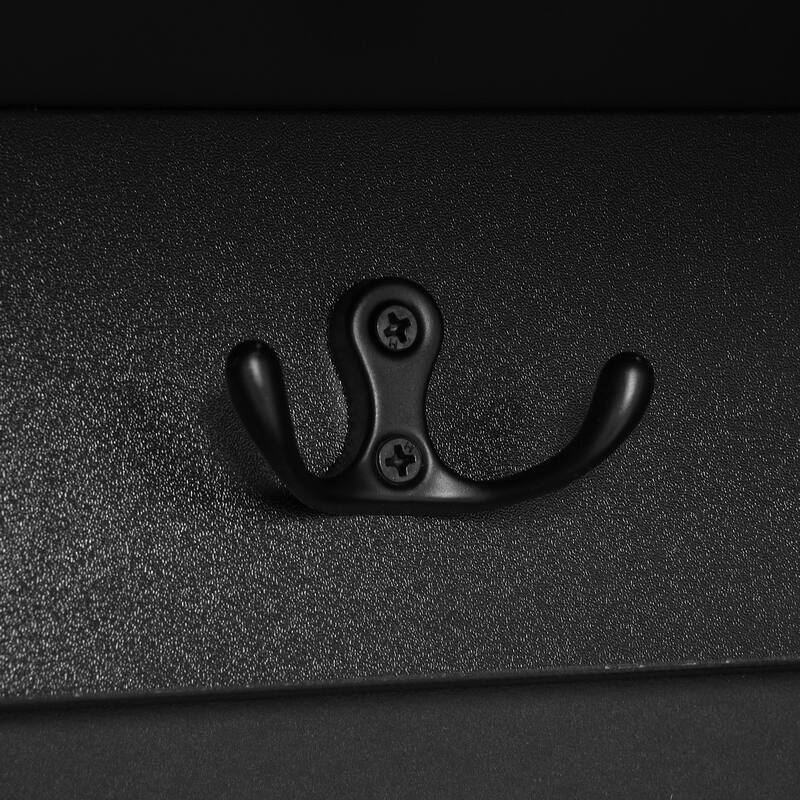 79.1 Inch Modern Hall Tree with Shoe Storage and 8 Cubbies