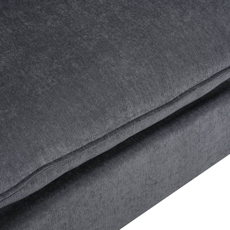 Modern Large U-Shape Sectional Sofa, 2 Large Chaise with Removable Ottomans