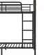 preview thumbnail 12 of 12, Quad Bunk Bed for 4 Kids, Heavy Duty Metal Twin Bunk Bed Frame, Detachable Triple Bunk Bed