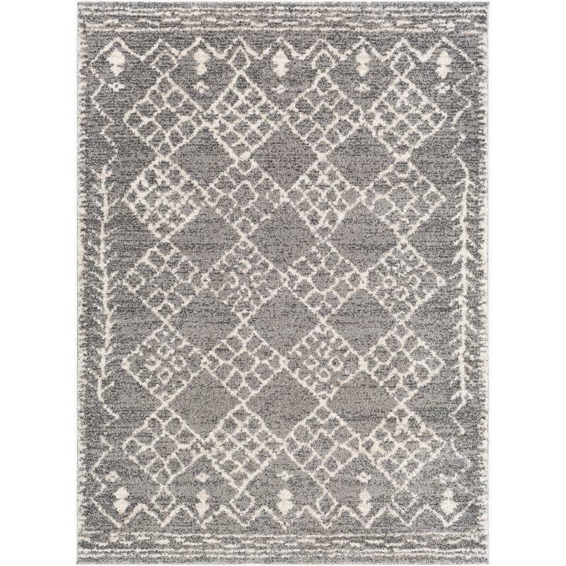 Livabliss Transitional Andorra Trellis Area Rug
