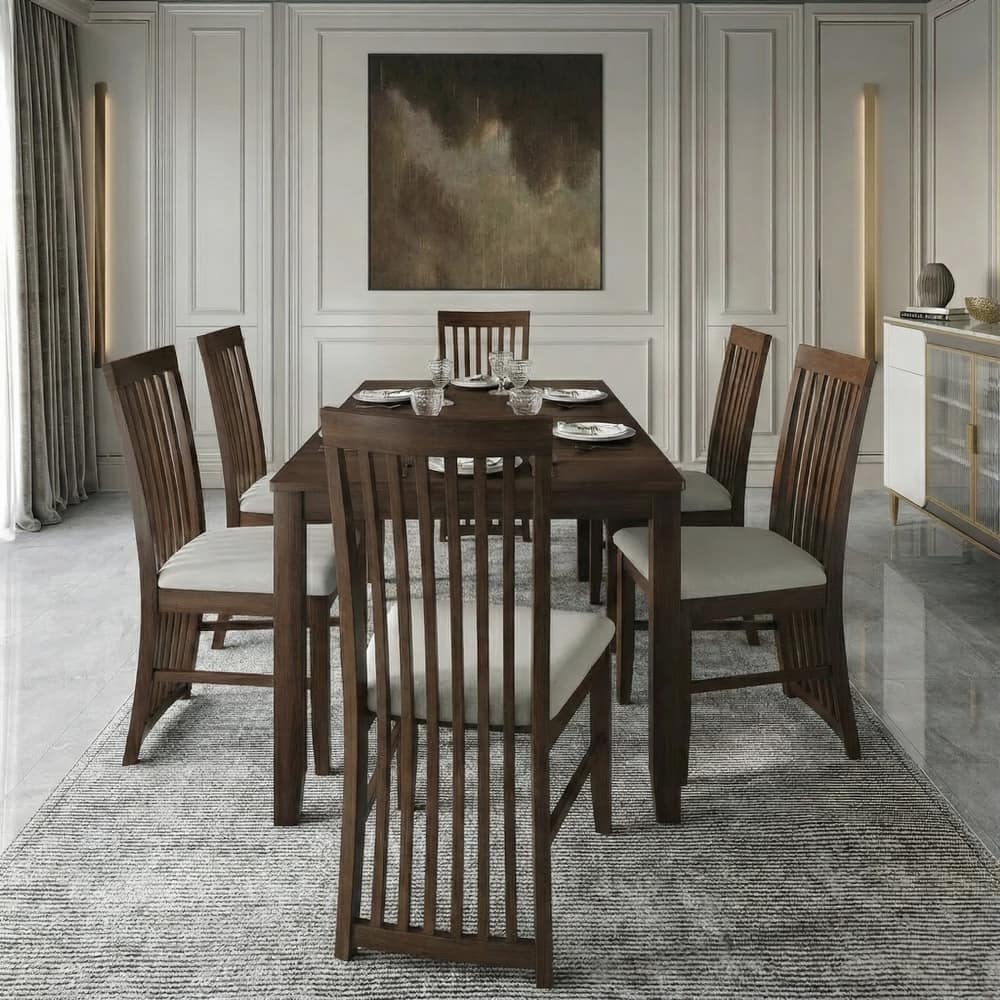 Osaka 7-Piece Dining Table and Chair