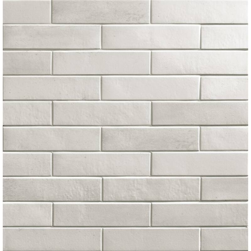 Merola Tile Capri Brick Neve 2-1/2" x 10" Porcelain Floor and Wall Tile