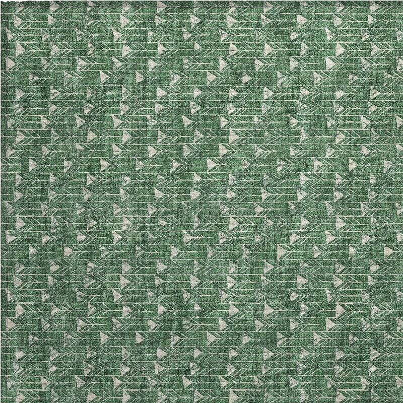 Alsifi Sleek Geometric Weather Resistant Timeless Fusion Outdoor Rug