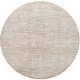 preview thumbnail 7 of 9, Riggs Moroccan Area Rug Light Gray - 5'3" Round
