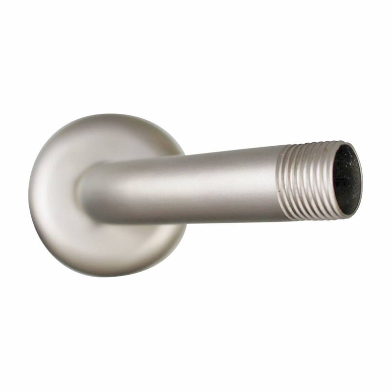 Shower Parts Satin Nickel Brass Shower Arm Part Only Renovators Supply