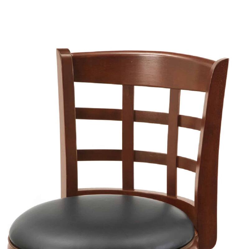 Kyoto Rubberwood 29-inch Swivel Stool