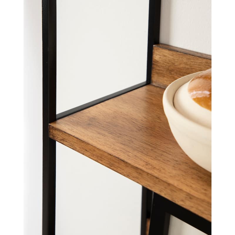 Kate and Laurel Hylton Tiered Wall Shelf