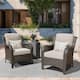 Option Beige-Brown Wicker