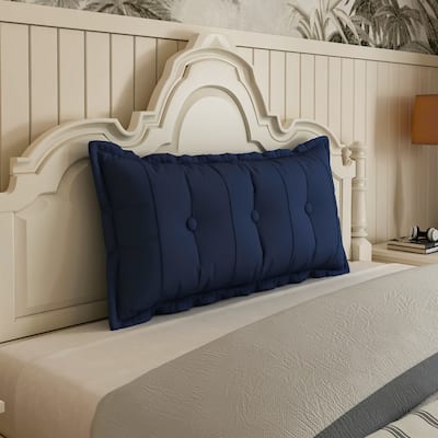 WOWMAX Large Body Pillow Back Rest Reading Pillow Lumbar Support Pillow