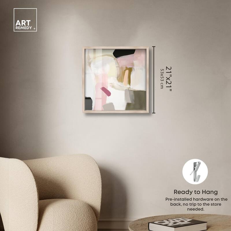 Dynamic Color III Shadowbox by Art Remedy