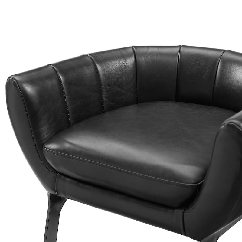 Art Leon Genuine Leather Barstool Counter Stool