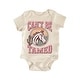 preview thumbnail 1 of 4, Cant Tamed - Baby Bodysuit Blue - 0-3M