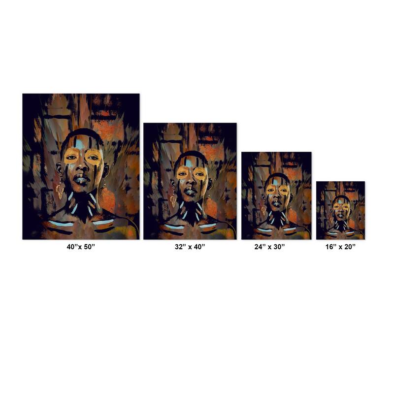 Fine Art Studio LLC African Beauty I by R. Bolokofsky