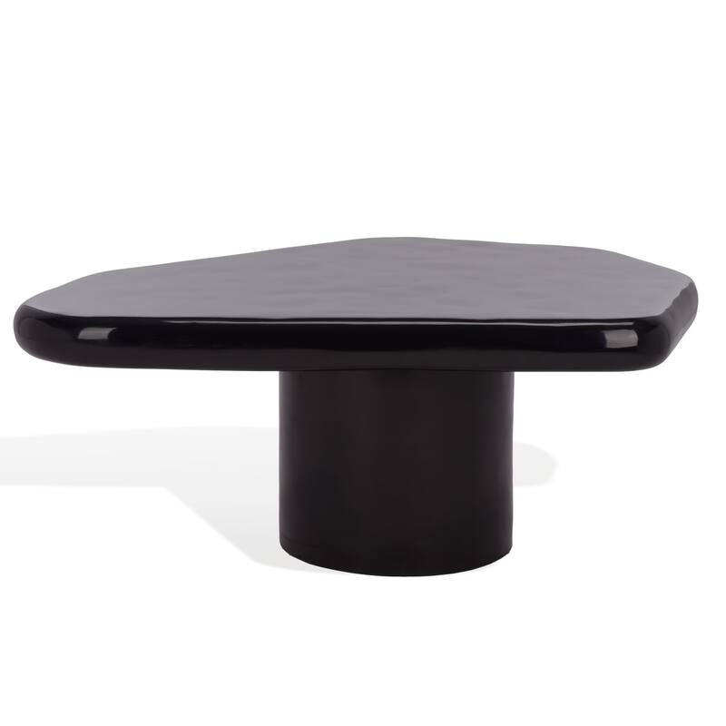 SAFAVIEH Couture Rhianna Concrete Coffee Table - 35"W x 28"D x 14"H