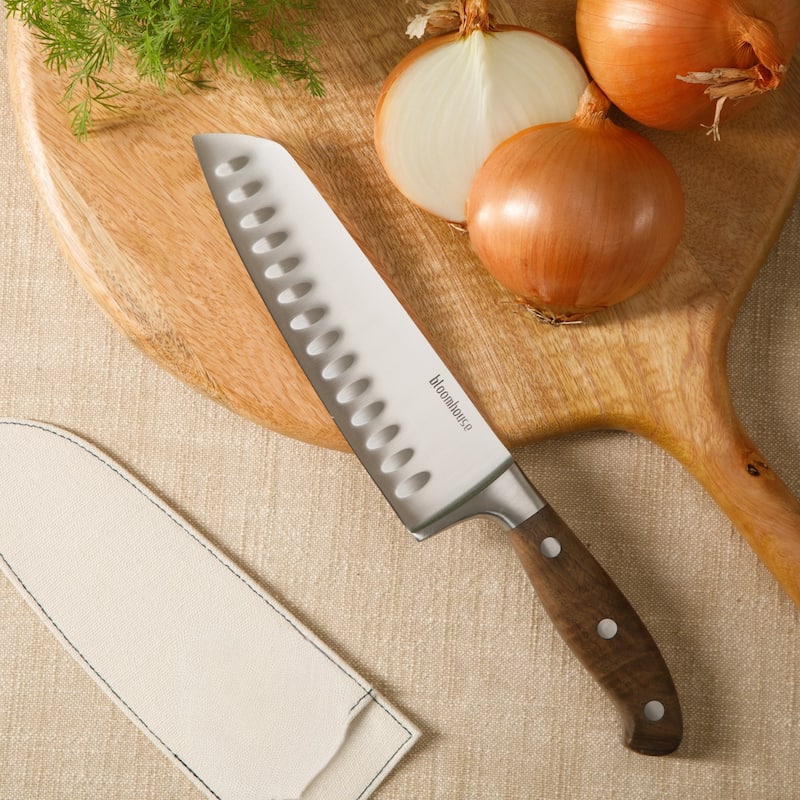 Bloomhouse Italian Walnut Forged German Steel Cutlery Series