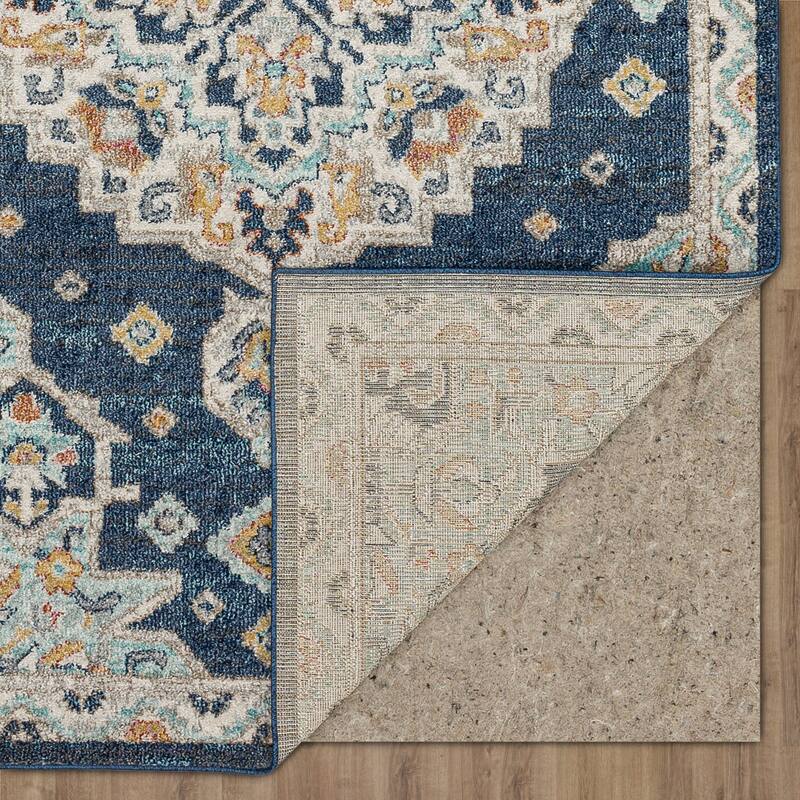 Mohawk Home Laughton Traditional Medallion Area Rug