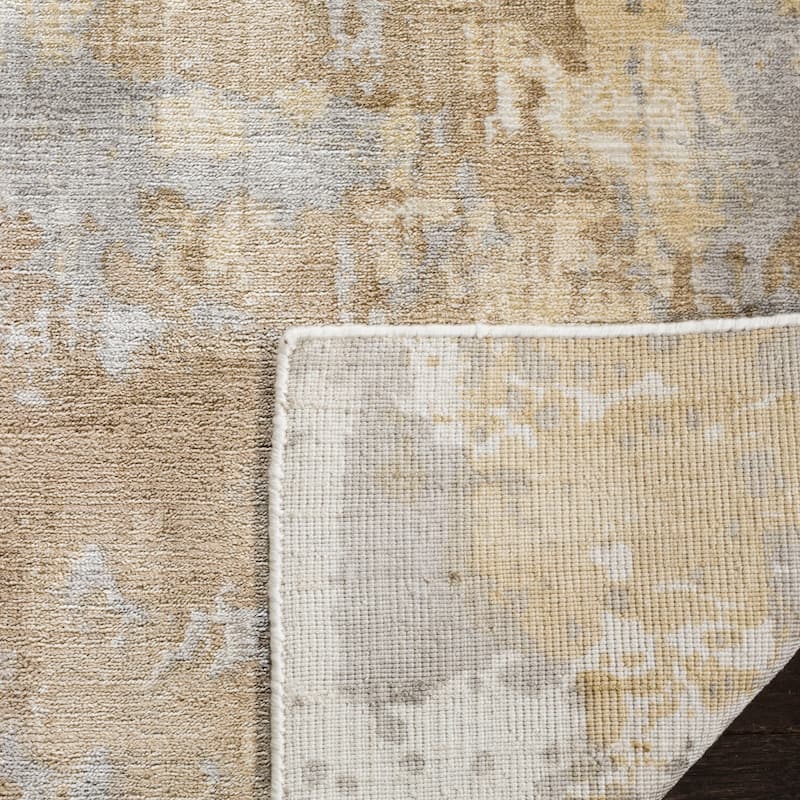 SAFAVIEH Handmade Mirage Muna Modern Abstract Viscose Rug