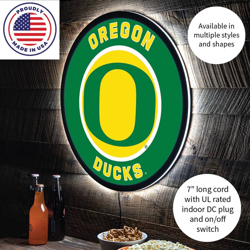 University of Oregon LED Lighted Sign