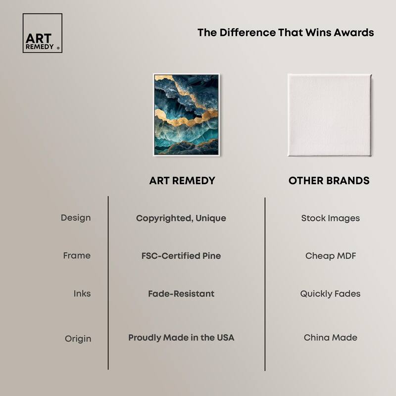 Power Edge II Canvas by Art Remedy