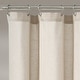 preview thumbnail 15 of 61, Lush Decor Two-tone Linen Button Shower Curtain