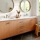 preview thumbnail 16 of 29, Karran Woodburn Widespread Three-Hole 2-Handle Bathroom Faucet with Matching Pop-Up Drain