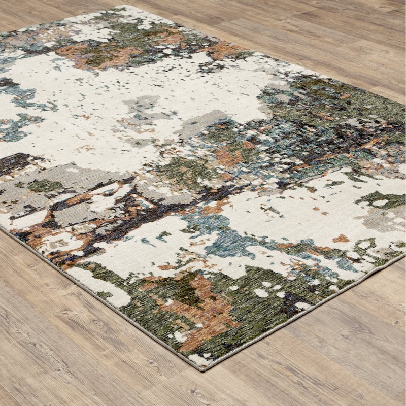 Style Haven Esperanza Terra Abstract Area Rug
