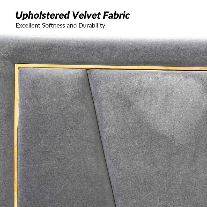 Eberhard Upholstered Tufted Contemporary Adjustable Wall-Mounted Headboard By HULALA HOME