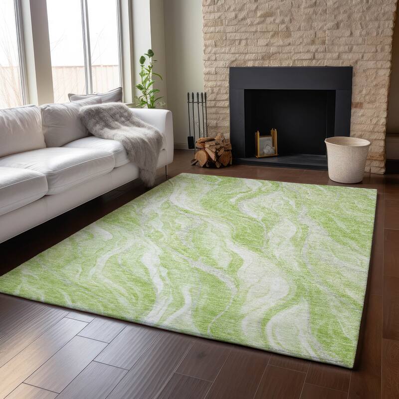 Premium Washable Super Soft Abstract Contemporary Mayfield Rug