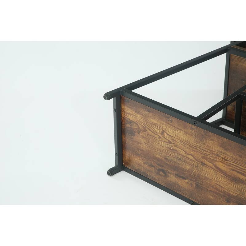 TV Stand for Televisions up to 80 Inches with Storage Shelves