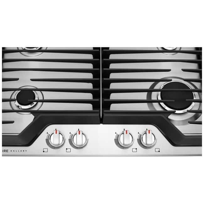 Frigidaire GCCG3046A 30" Wide 4 Burner Gas Cooktop with Quick Boil