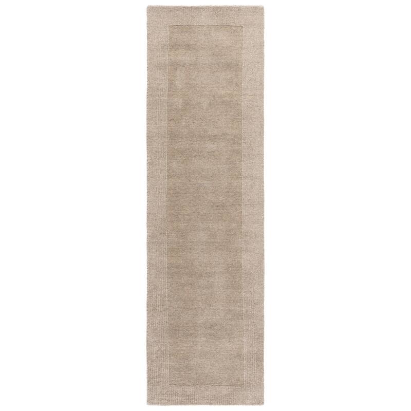 SAFAVIEH Handmade Metro Zhuliana Wool Rug - 2'3" x 8' Runner - Taupe