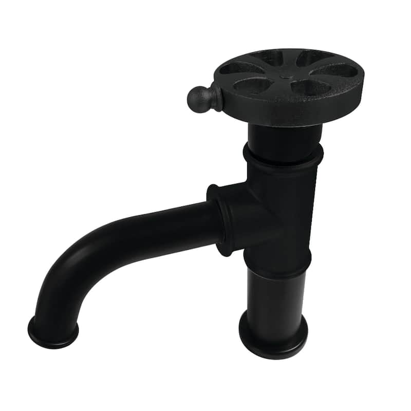 Kingston Brass Belknap 1.2 GPM Deck Mounted Single Hole Bathroom - Matte Black