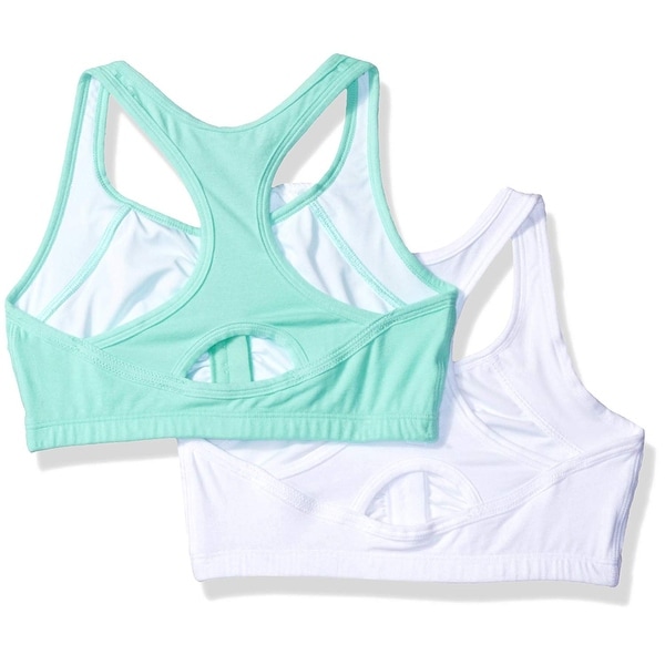 fruit of the loom front close racerback bra