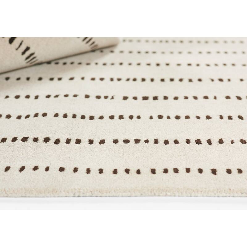 Momeni Simba Striped Wool Area Rug