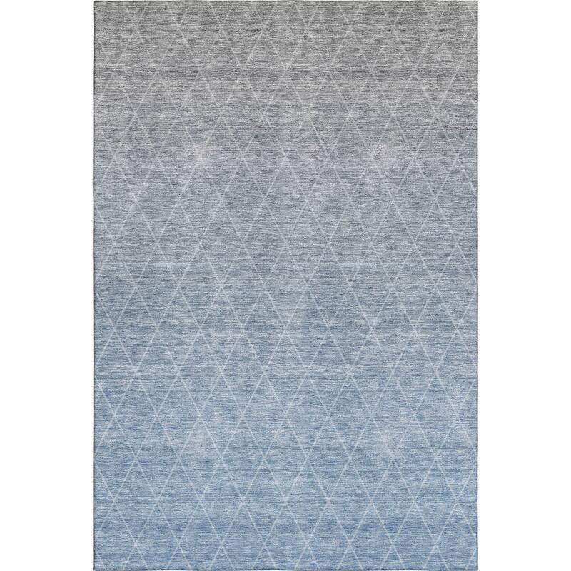Premium Washable Super Soft Ombre Diamonds Mayfield Rug