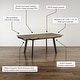 preview thumbnail 15 of 14, Amisco Lizzy Extendable Dining Table - 36" x 48" + 12" (2)