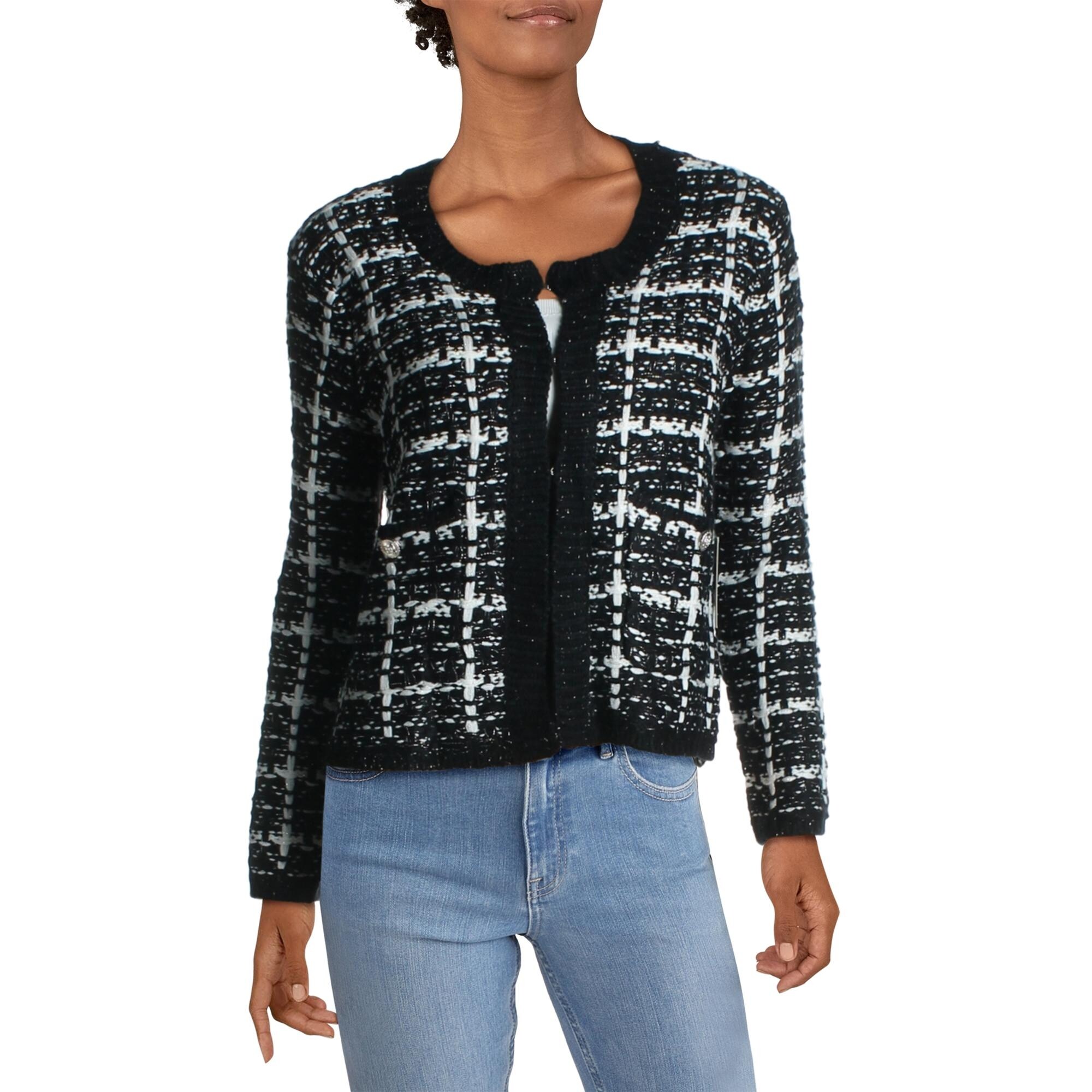white womens cardigan sweater